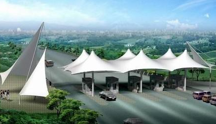 合肥膜結(jié)構(gòu)車棚廠家：膜結(jié)構(gòu)車棚怎么裁剪？